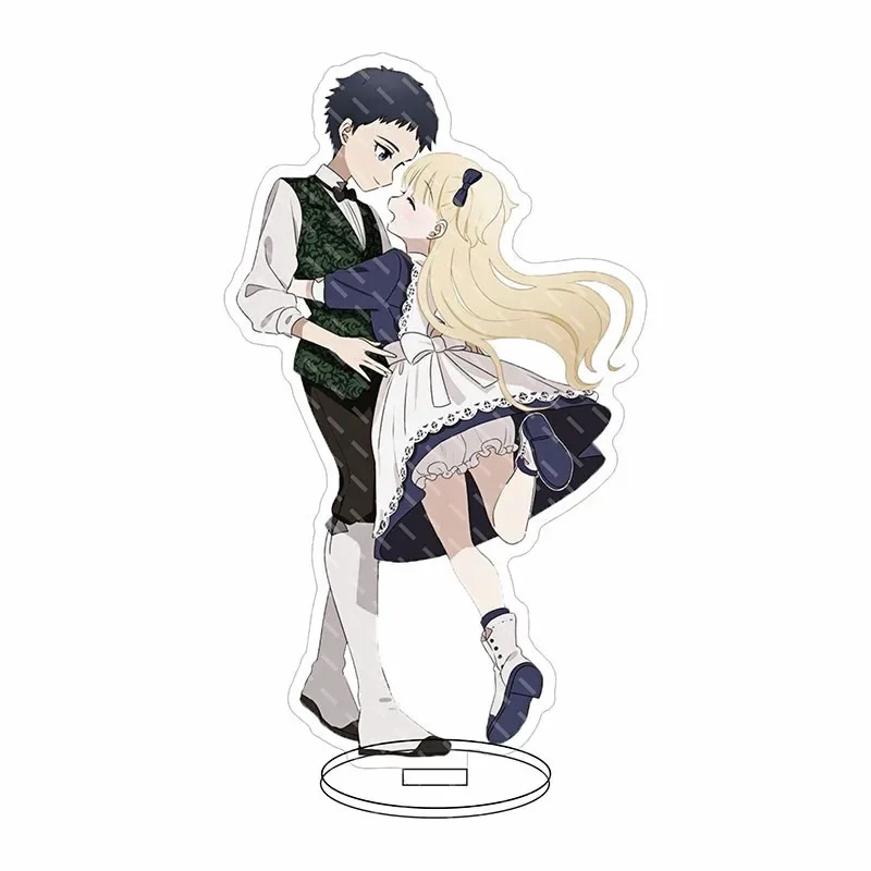 سلسلة مفاتيح على شكل شخصية أنيمي من الأكريليك كيت إميلي جون شون لويز حامل أكريليك غني ديكورات المنزل وإكسسوارات الإضاءة