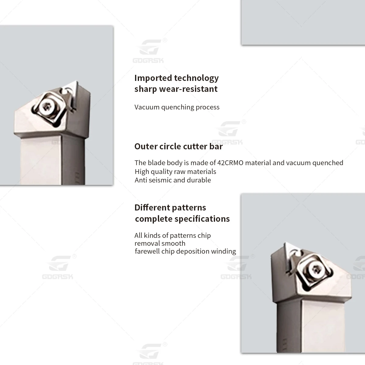 1pc B-type Cylindrical Turning Tools White Holder BWLNR/L BTENN BVVNN BCLNR/L BDJNR/L BTJNR/L BVJNR/L CNC Lathe Cutter For Metal