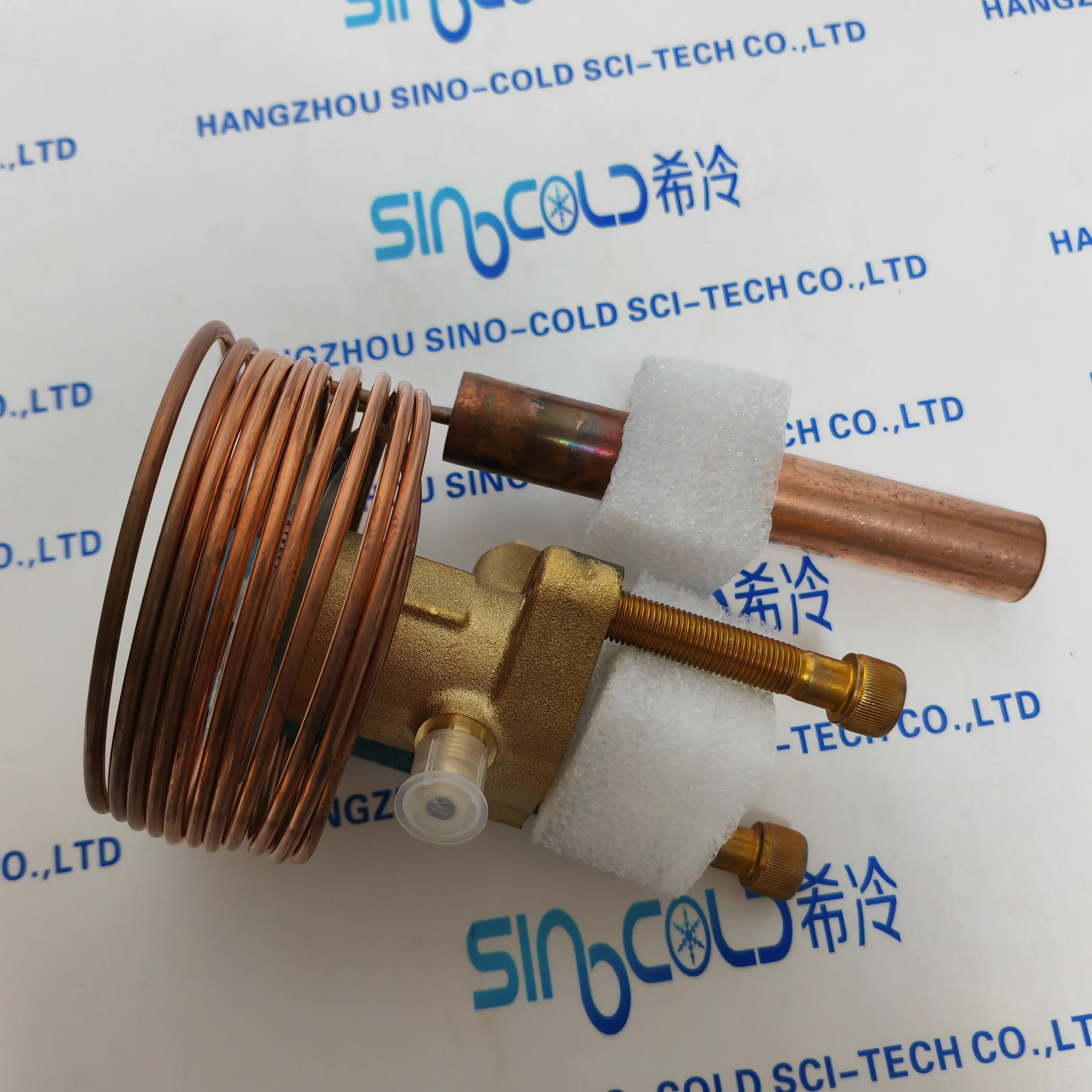 New Thermostatic Expansion Valve XC-726 NW100-2B Power Assembly Thermal Envelope for R407C R454C HVAC Refrigeration Systems