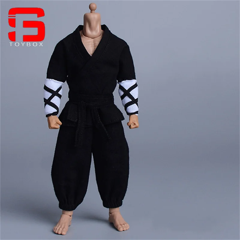 ATStory 1/12 Scale Male Soldier Martial Monk Fighting Clothes Model For 6 Inch Romankey Action Figure Body Dolls