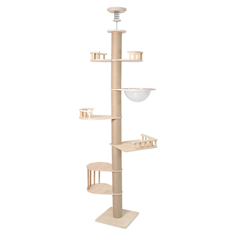 

Integrated cat climbing frame Tongtian pillar cat climbing frame
