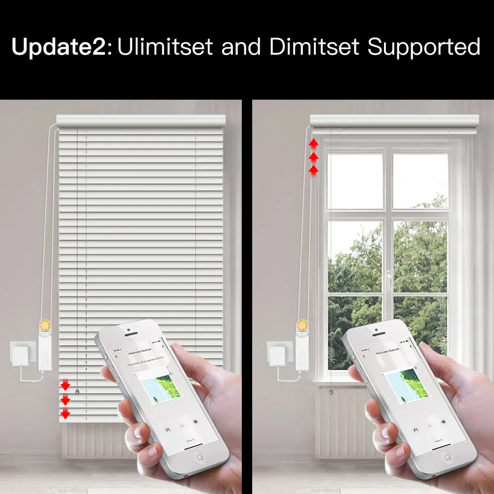 MOES EU ZigBee Smart DIY Motorized Roller Blinds/Shades Drive Motor Hub Tuya Smart Life APP Alexa Google Home Voice Control