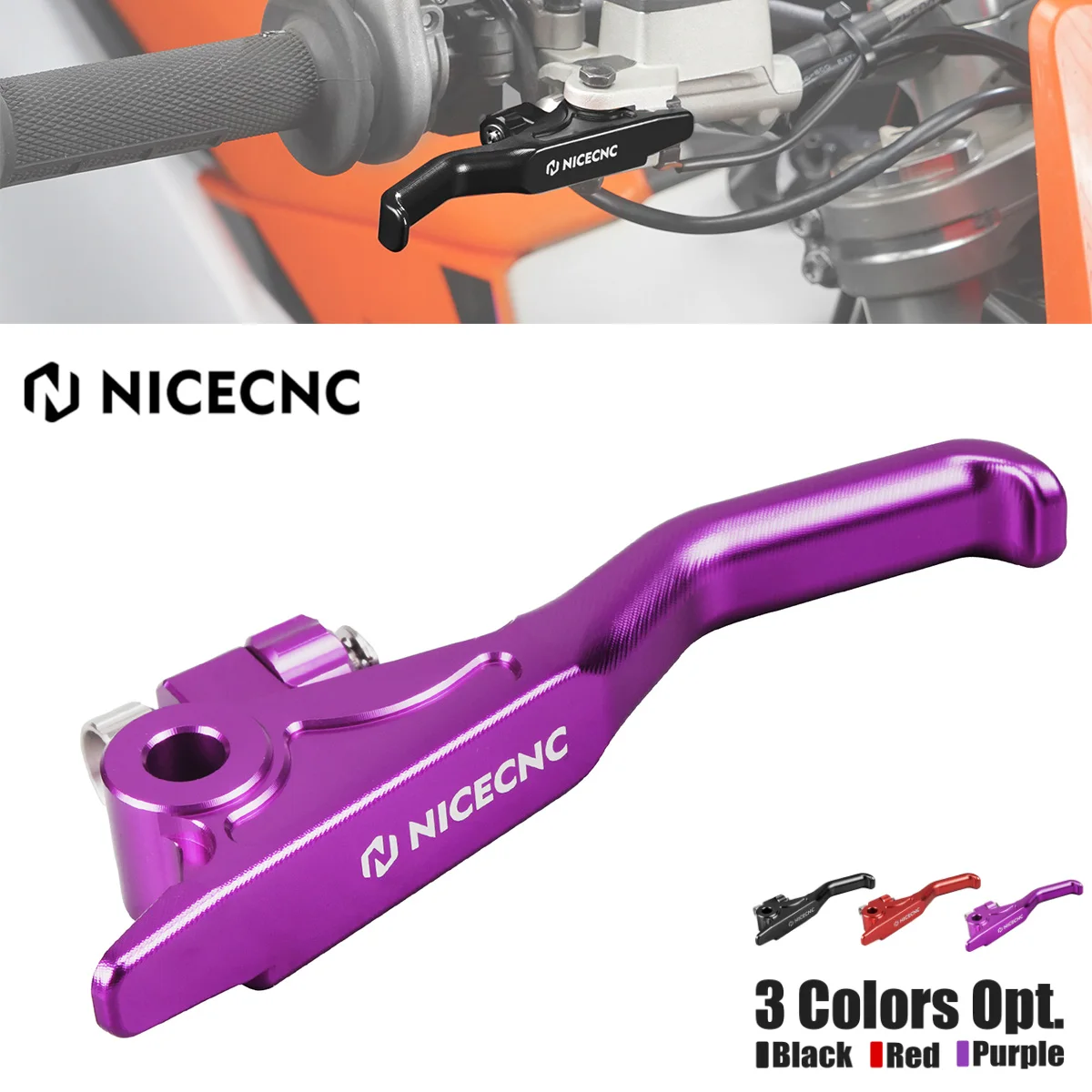 

NICECNC For 2025 2024 Stark Varg EX Left Short Brake Lever Enhance Brake Handle For STARK VARG MX Electric Dirt Bike Accessories