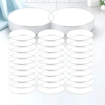 

50 Pcs Bracelet Silver Bracelets for Women Bangles Chunky Jelly Jewelry