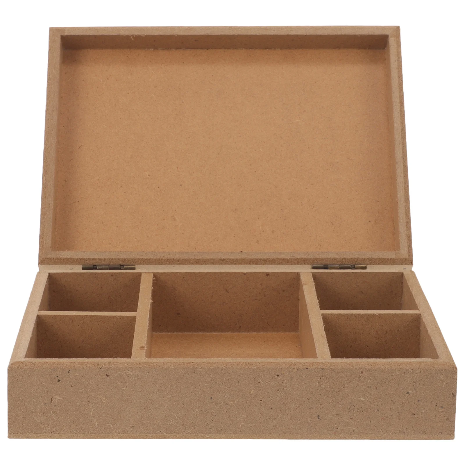 

Unfinished Wood Box Blank Storage for Handmade Pieces and Craft Projects 9x7 Inches Wooden Box Wood Crates Unfinished