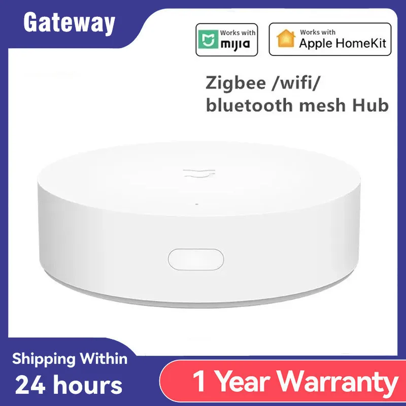 

Шлюз Mijia Smart Multimode Gateway 3 Zigbee, сетевой хаб с Wi-Fi, Bluetooth, хаб для умного дома, работает с приложением Mi Home Apple Homekit