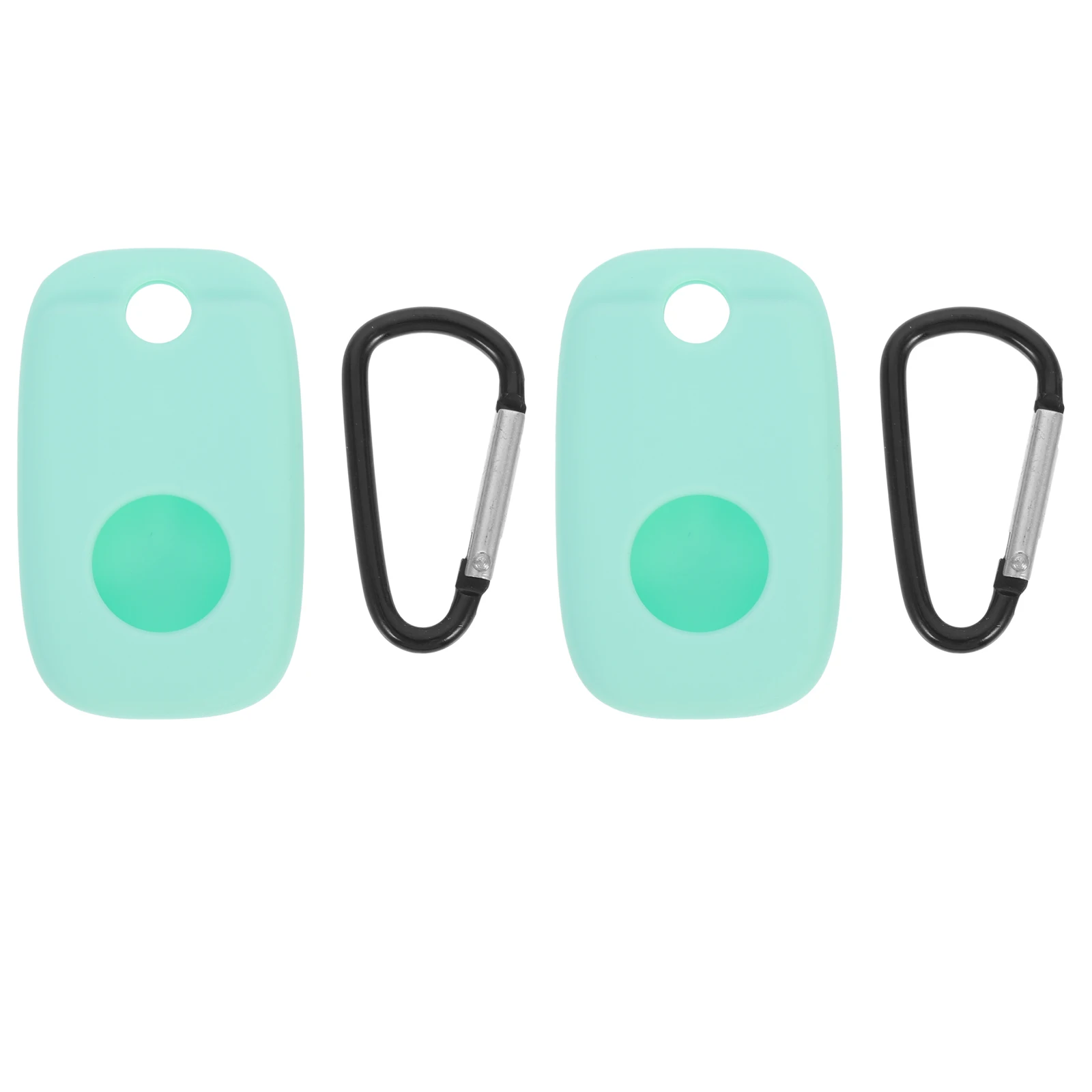 

2pcs Silicone Keychain Protective Cover For Case Compatible With Tile Mate Easy Install Soft Decorative