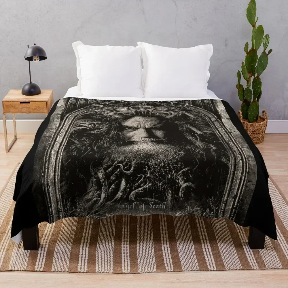 

Slayer - Angel of Death - Tom Araya Throw Blanket Modern Design Soft Blanket for Home Decor