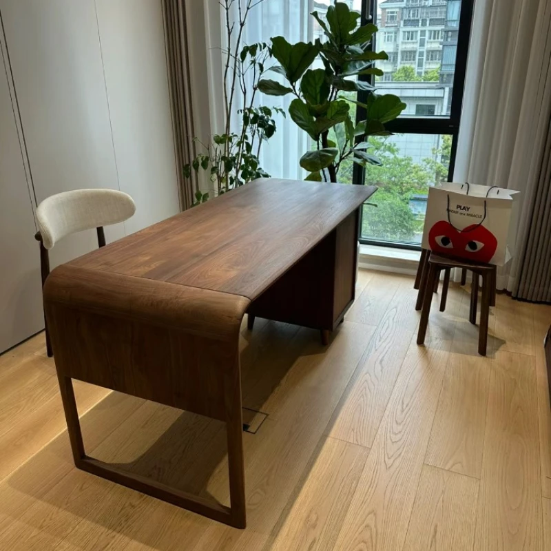 New Chinese desk simple single double desk household children's study table writing desk conference table