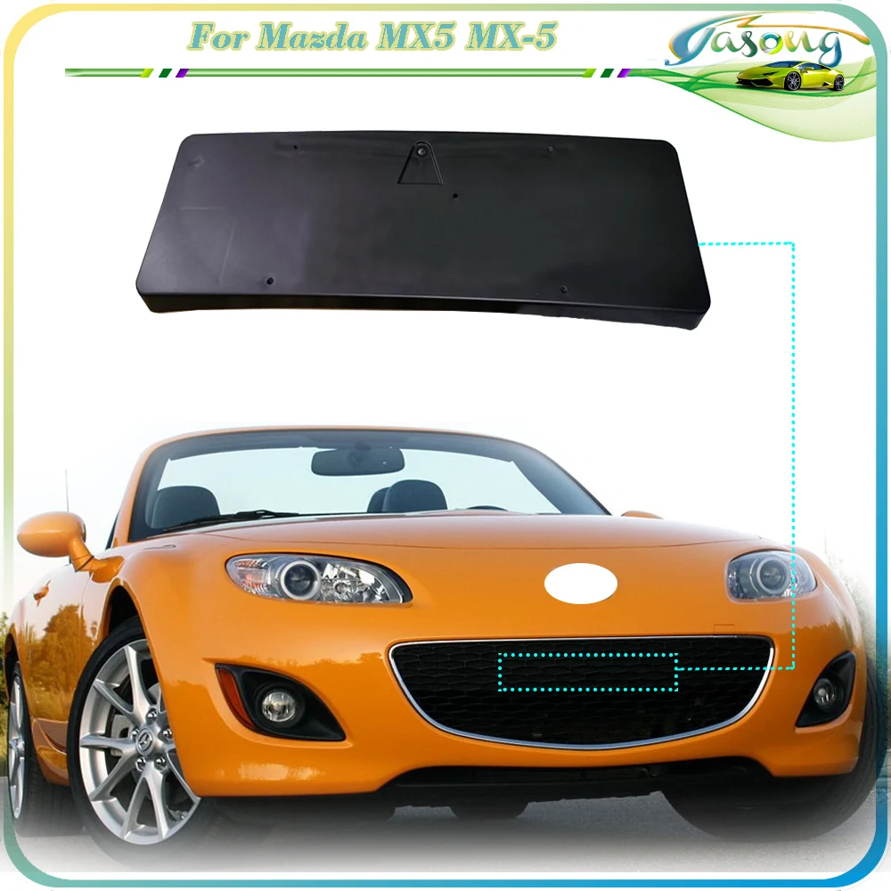 

Yasong Front Bumper Car License Plate Mounting Bracket Holder For Mazda MX5 MX-5