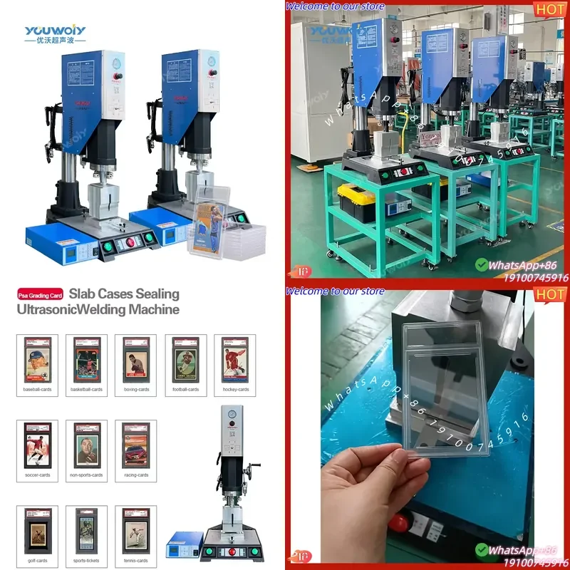 

CE Certificate Sonic Card Slab Sealer for Sealing Standard PSA Grading case