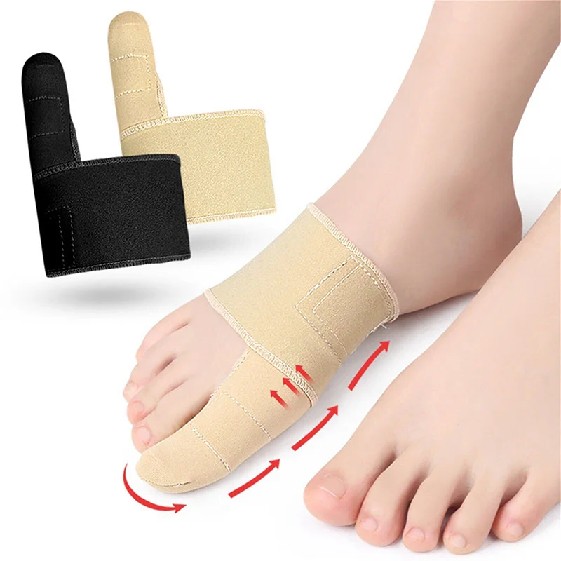 1 Stück Zehen-Hallux-Valgus-Korrektor, atmungsaktiver Daumenglätter, Big Toe Bunion Splitter Fixator Orthese