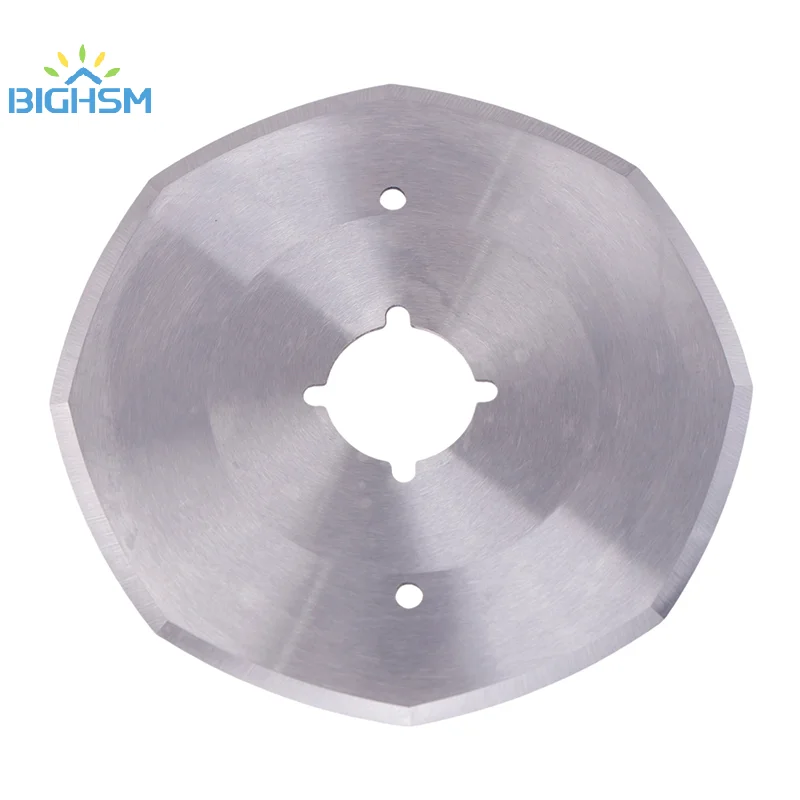 RS100 Carbon Steel For Cutting Machines Parts Knife Circular Saw Blades Fabric Cutting Machine Blade Tailor Shear Blade