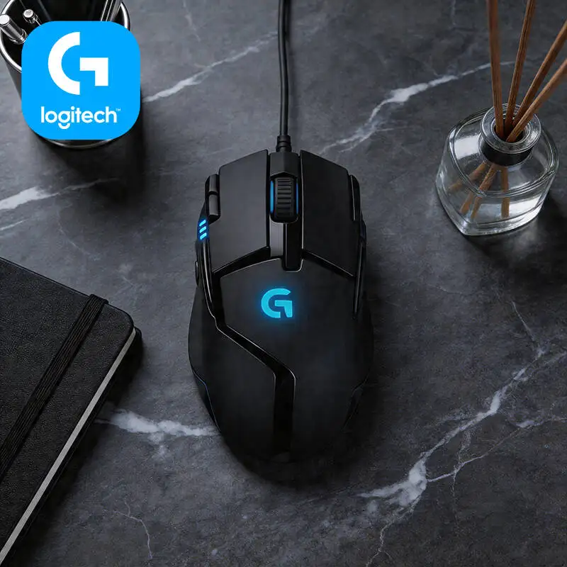 

Игровая мышь Logitech G402 проводная, 4 уровня DPI, 500 IPS, отклик 1 мс, антискользящая, для профессиональных геймеров
