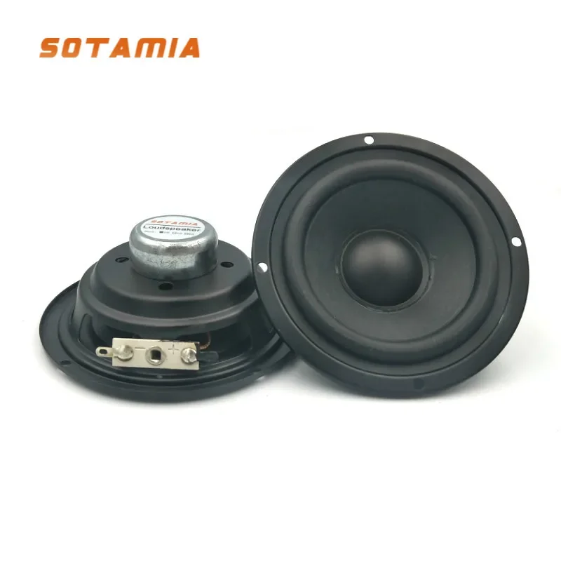 

SOTAMIA 2Pcs 3 Inch Audio Full Range Sound Speaker 78MM 4 Ohm 20W Neodymium Magnet 20 Core Loudspeaker DIY Bluetooth Speakers