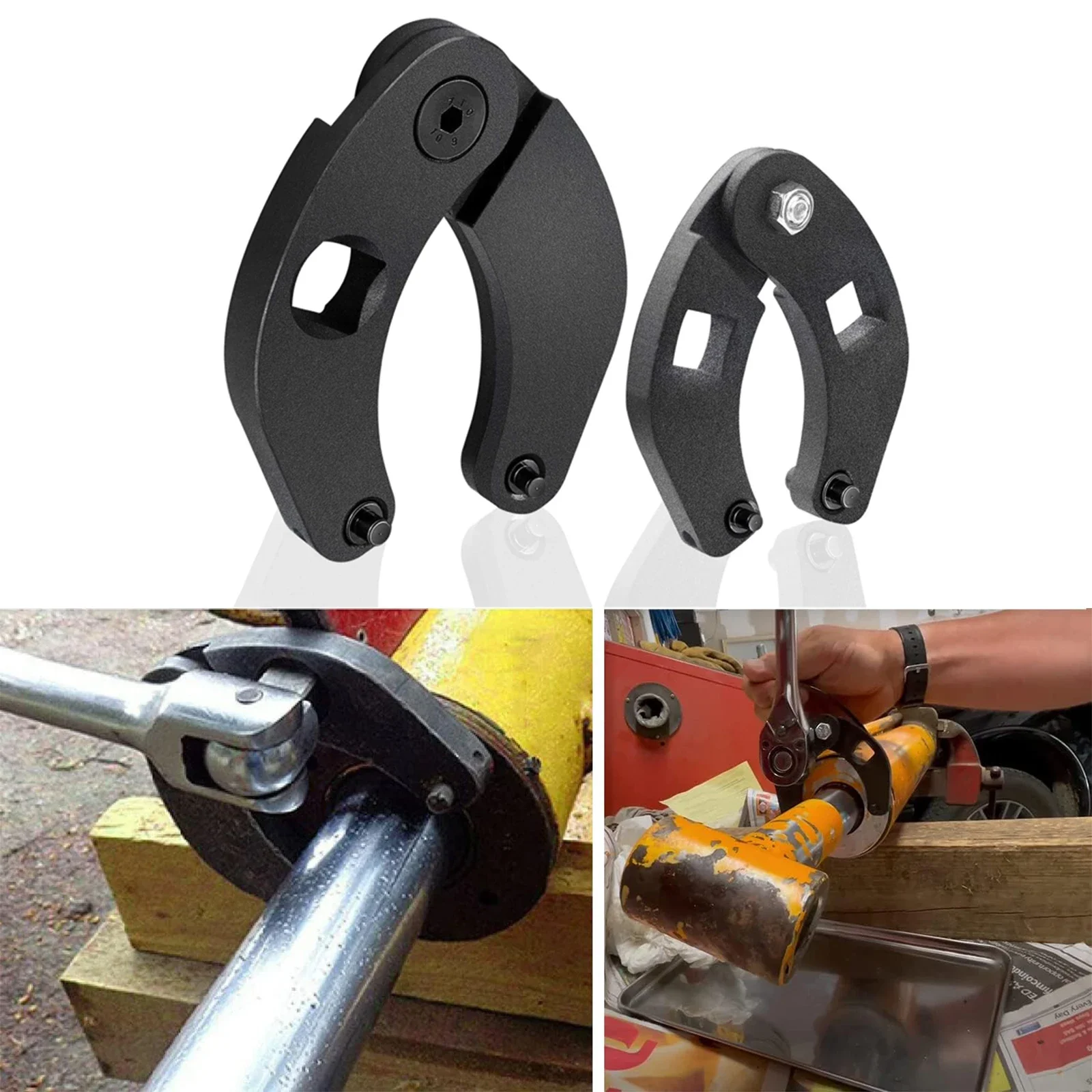 

1266 & 7463 Adjustable Gland Nut Wrench Set for Hydraulic Cylinders Universal