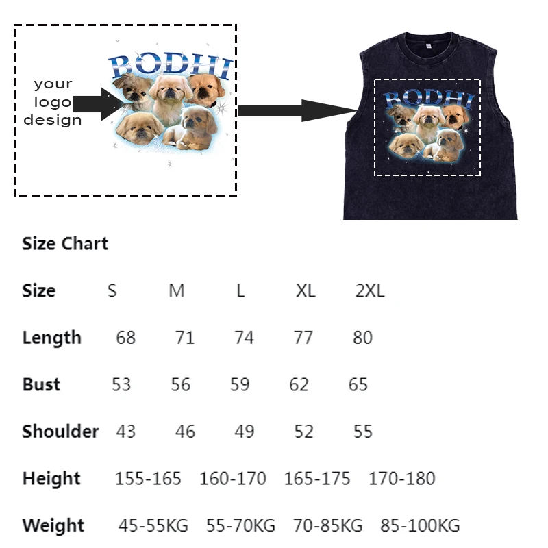 شعار مخصص الوزن الثقيل غسلها المتعثرة الرجال تانك تي شيرت كامل طباعة المتضخم الصالة الرياضية الملابس خمر غسل سترة دون أكمام