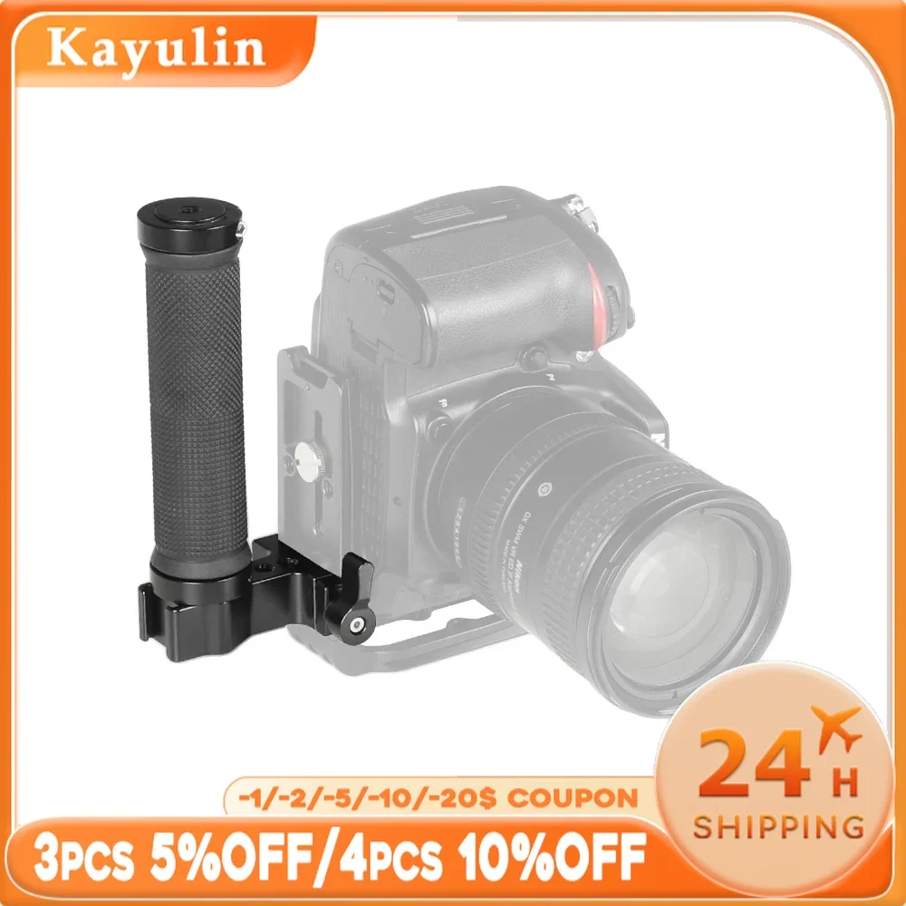 KAYULIN Handel Camera Top Handgrip With ARCA-Swiss Clamp Connector Quick Release Handle Grip For Camera Cage Sports Camera