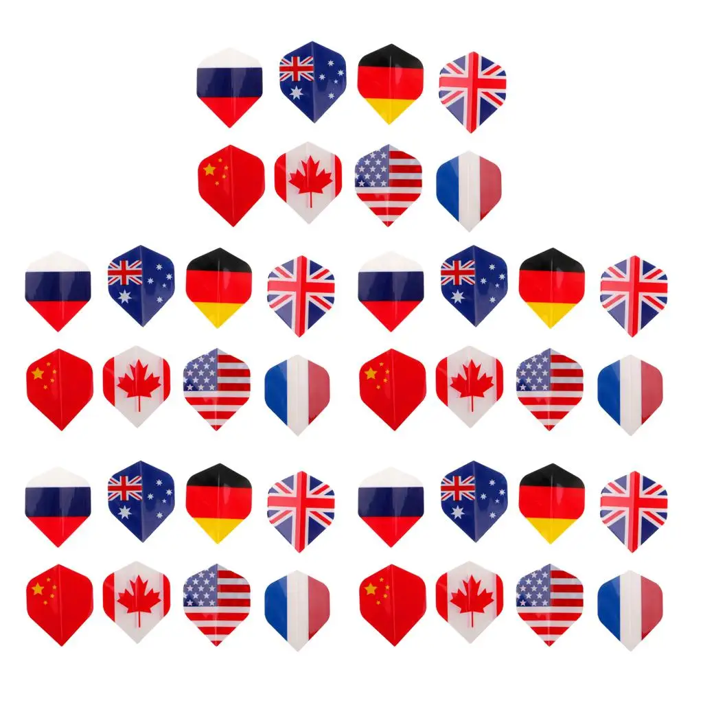 40 قطعة من ملحقات ألعاب استبدال السهام ذات الشكل القياسي الممتازة القوية للغاية #2