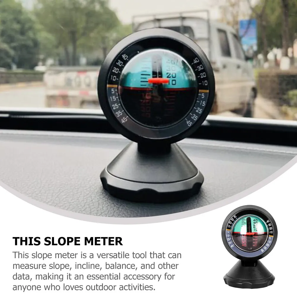 

Индикатор угла наклона с быстрым откликом, точный автомобильный инклинометр для путешественников, измеритель угла наклона транспортного средства