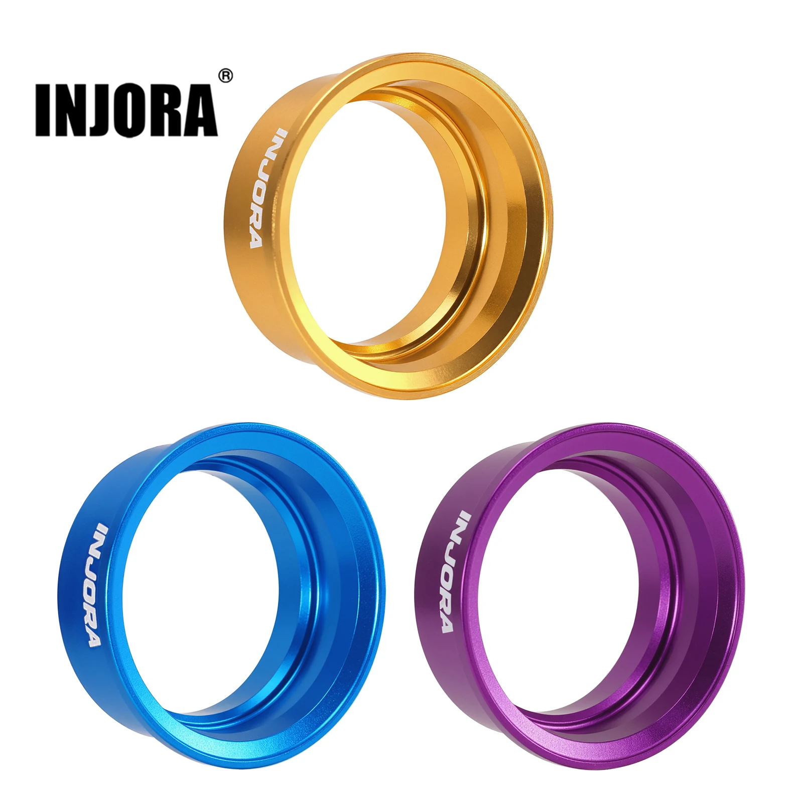 

INJORA 4 шт. алюминиевые колесные стволы для колеса ModuWheel 1,0 дюйма