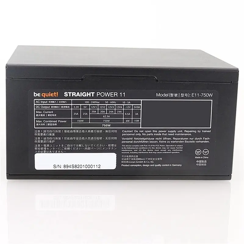ABGI 12VHPWR Modular Cable 2X12-Pin to 16 Pin PCI-E 5.0 12VHPWR 600W 60cm for RTX 4090/4080/4070 Be Quiet PSU ATX 3.0 12+4PIN