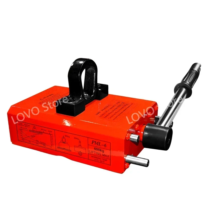 

Double magnetic permanent magnet lifting device for suction of thin plates, double circuit suspension