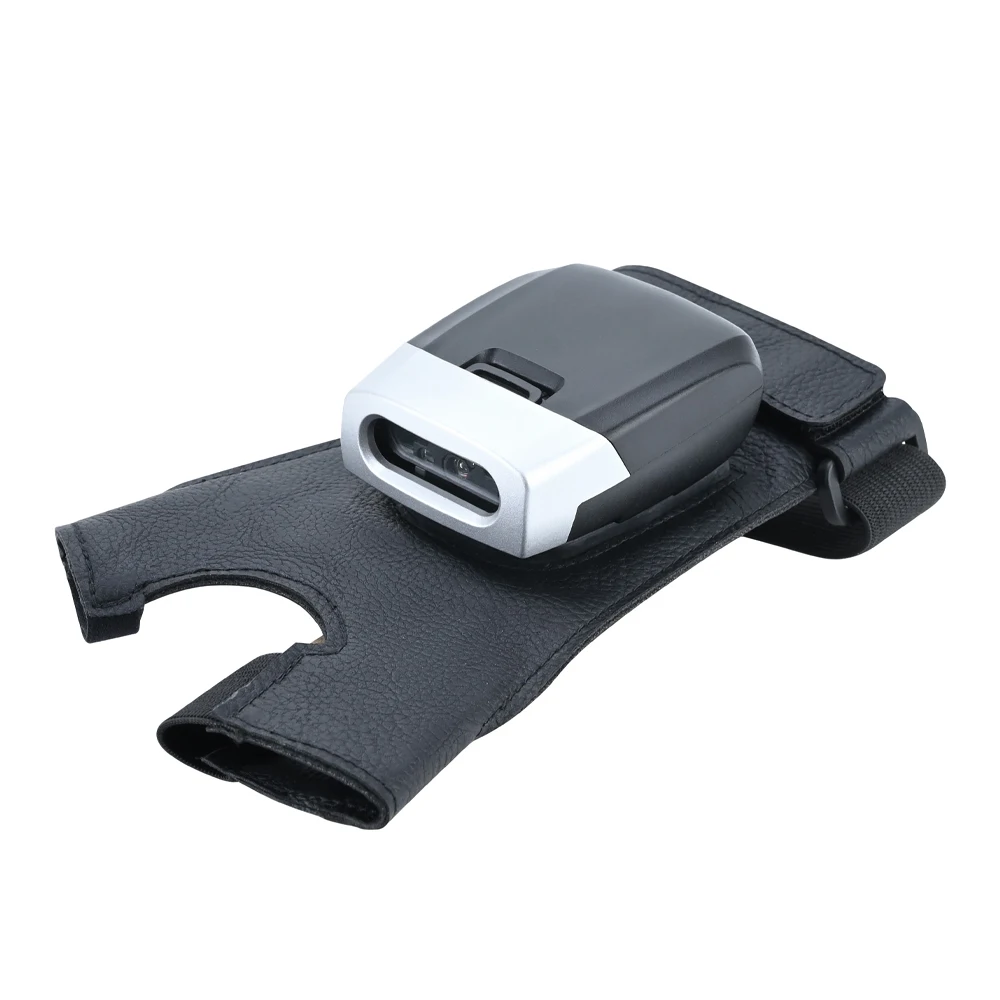 KEFAR-Bluetooth Long Range Scanning Barcode Scanner, Dedo portátil Wearable, Mini Bar Code Reader, Anel 2D, 1D, 2D Anel