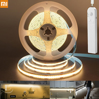 Xiaomi Led Strip Night Light 2835 Sensor Movement Rechargeable Usb Tape Bedside Table Lamp Kitchen Under Furniture Backlight