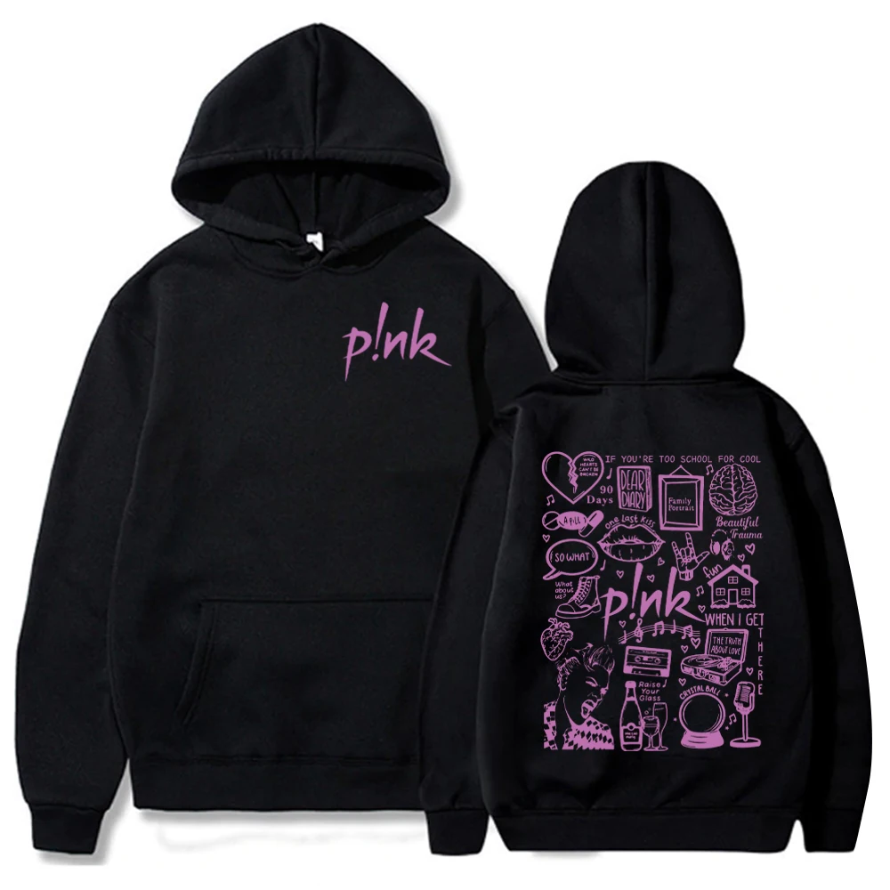 

Pink Summer Carnival Hoodie Pink Merch Pink Music Album Hoodie Gift for Pink Fan Pullover Tops Streetwear