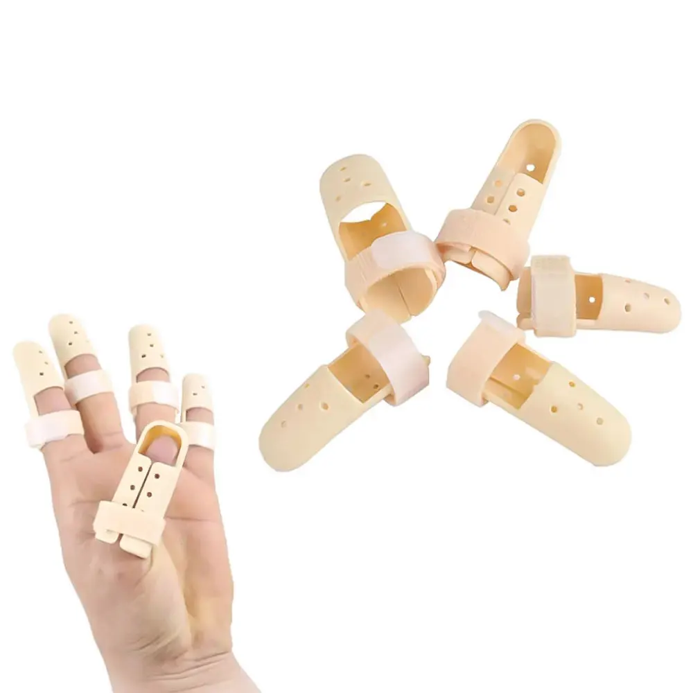 1pc Adjustable Finger Joint Injury Protector Finger Posture Correction Support #0 #1 #2 #3 #4 #5 Finger Splint Brace Tool