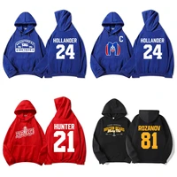 Sudaderas con capucha de TV de avivalación calentada Shane Hollander 24 Llya Rozanov 81 Scott Hunter 21 sudadera hombres mujeres ropa de calle