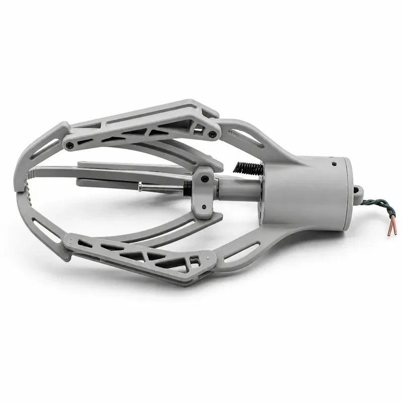 Electric RC Gripper Claw for FPV Drone Quadcopter 135mm Opening Rescue Grabber 120g Lightweight Remote Control Clamp for UAV