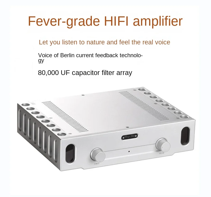 

10HZ-40KHZ Circuit Power Amplifier HIEND Classic Device Fever Power Amplifier Fever Version