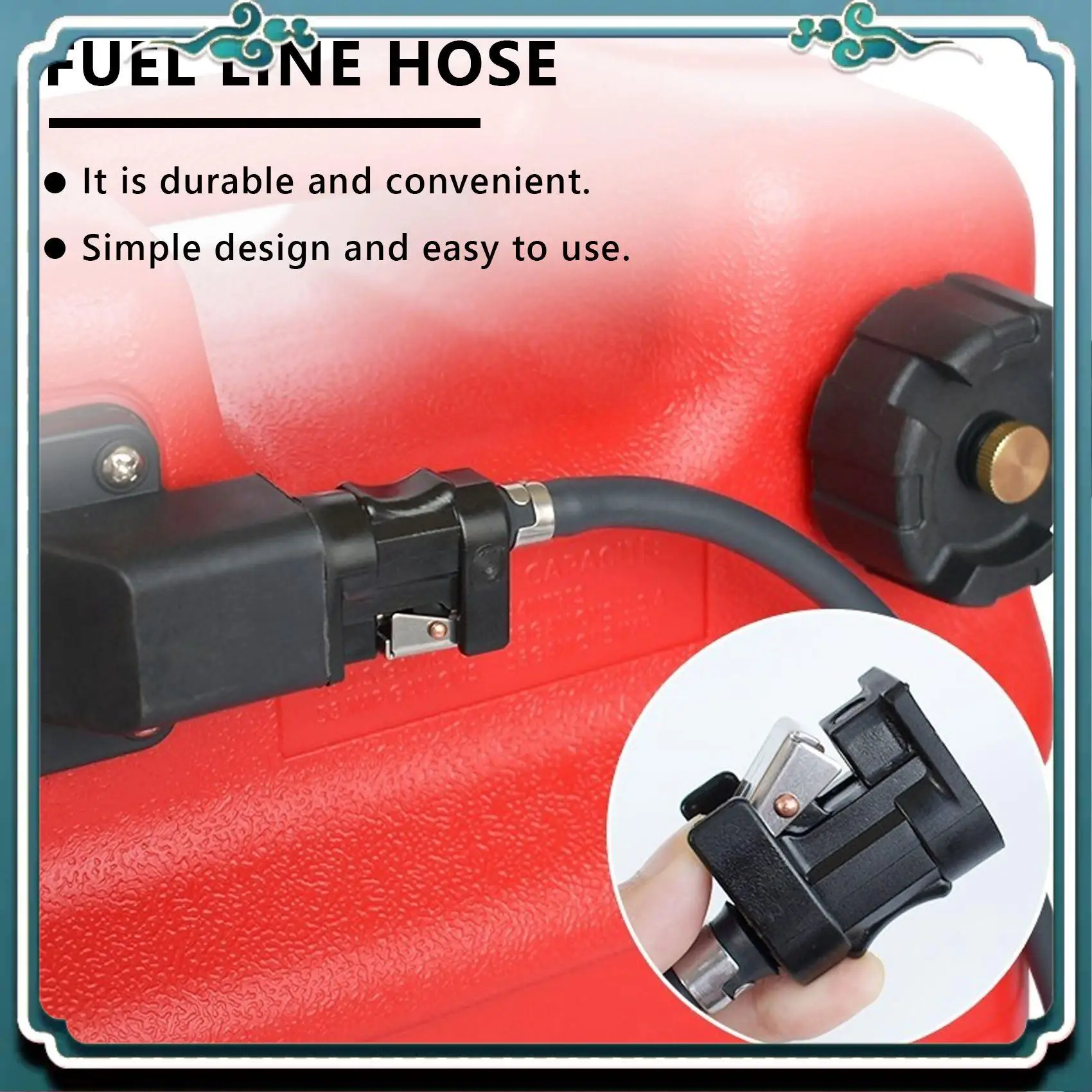 

Шланг топливопровода ABTU-2M в сборе для разъема лампы P-Rimer подвесного двигателя Yamaha