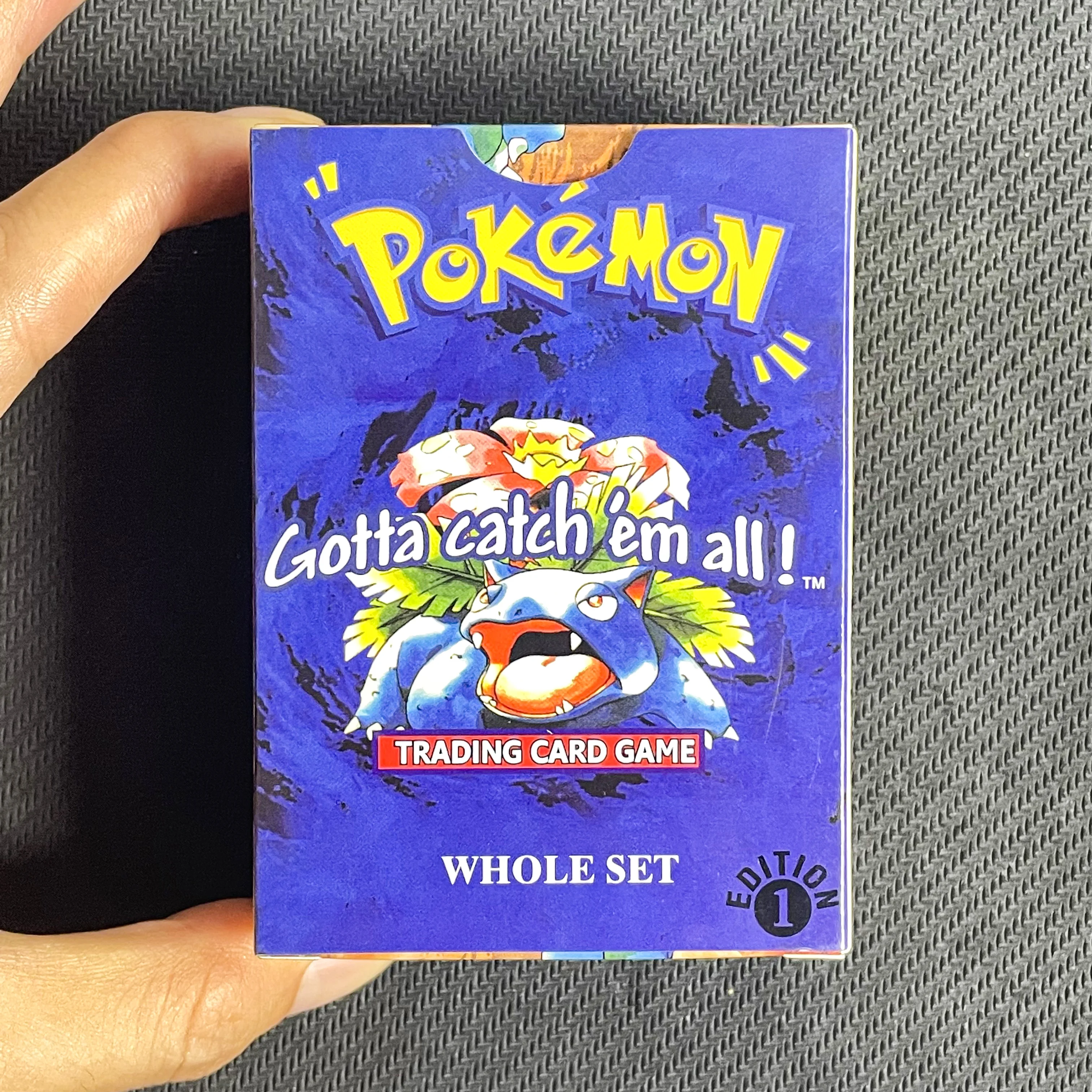 مجموعة كاملة من بطاقات PKM Proxy Team Rocket/Jungle/Fossil/Base-1/Base-2 مجموعة أساسية من بطاقات ألعاب التداول PTCG #6