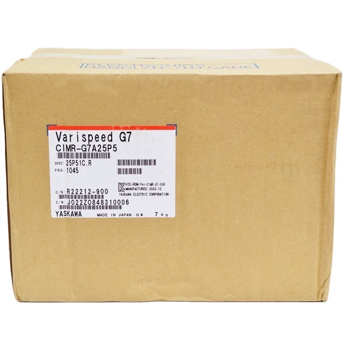 

CIMR-G7A25P5 Original Yaskawa Inverter AC Servo Motor PLC CPU Electric Programmable Logic Controller CIMRG7A25P5