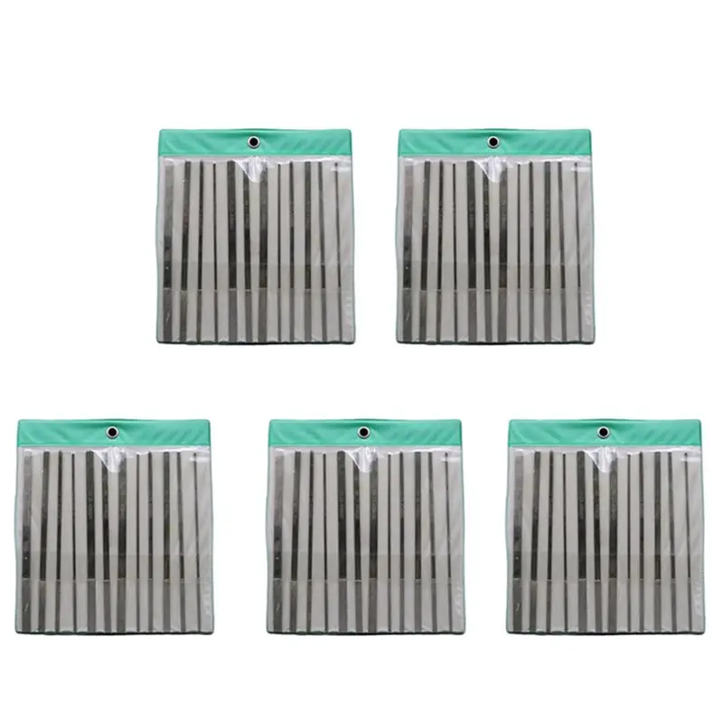[Superx&KND]Needle File For 60 Pieces Of 180Mm Taper Diamond File CF-400 Die Sinker