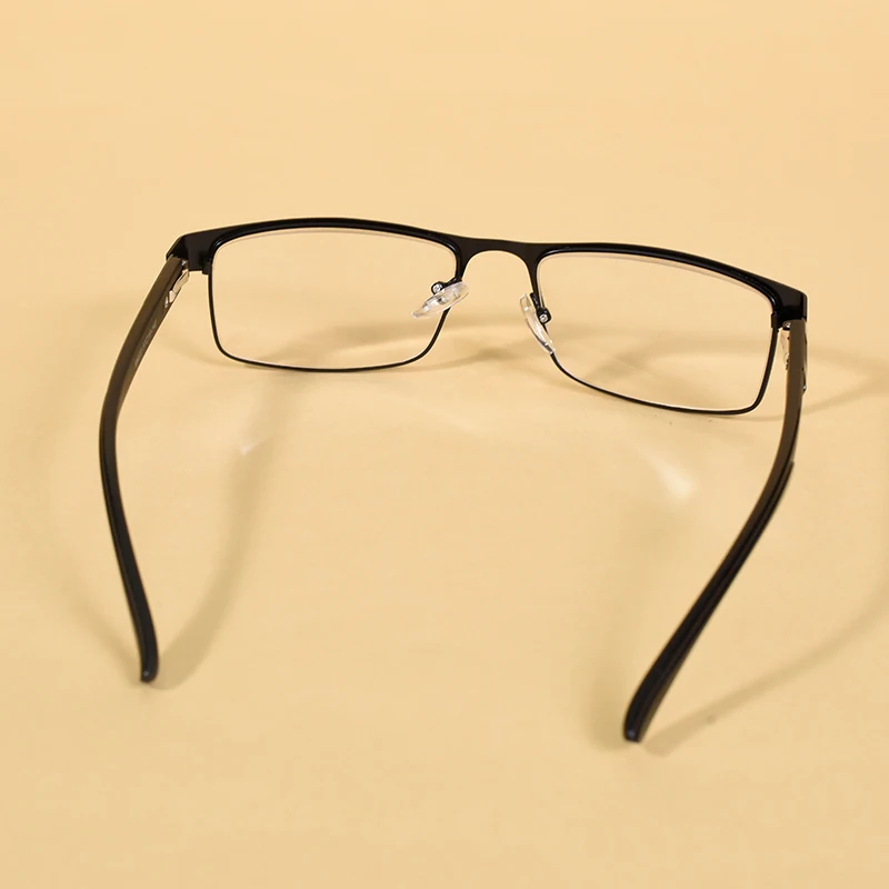 Edelstahl Männer Business Lesebrille für Reader Herren Presbyopie Optische Brillen +100 + 150 + 200 + 250 + 300 + 350 + 4000 – Detail 6