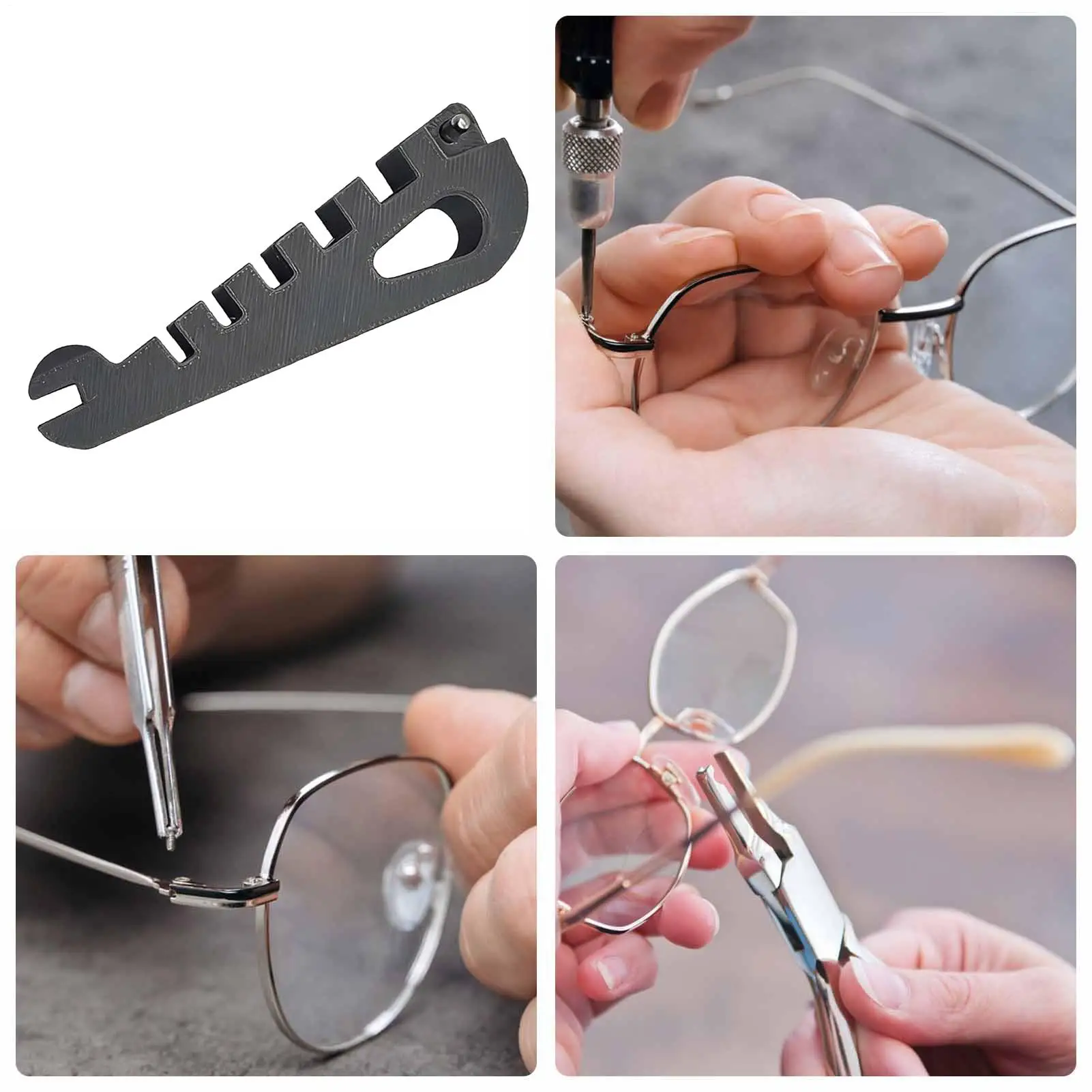 Eyeglass Frame Arm Leg Bending Adjustment Repair Tool, Eyeglass Frame for Leg Bending Adjustment Repair Tool for Eyewear