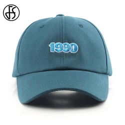FS Blue Green Baseball Caps For Men Women Streetwear Couple Hats Snapback Hip Hop Cap Cotton Summer Trucker Hat Casquette Homme