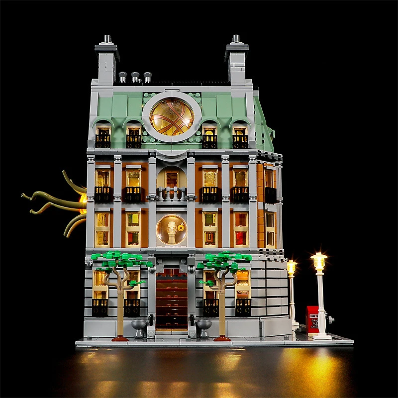 DIY LED Light Kit For LEGO 76218 Doctor Strange Sanctum Sanctorum   (Only LED Light,Without Blocks Model)