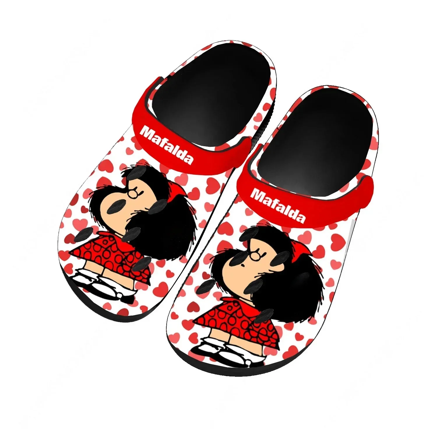Mafalda Water Shoes Mens Womens Comfortable Fashion Home Garden Clogs Customizd Sandals Beach Breathable Hole Slippers