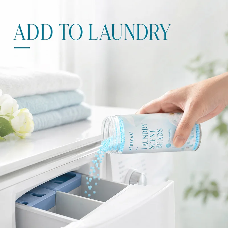 Fabric Scent Beads, Add While Washing, Eliminate Odors, Long‑Lasting Scent, Gentle & Fabric‑Safe, Machine‑Washable for Fabrics view 3