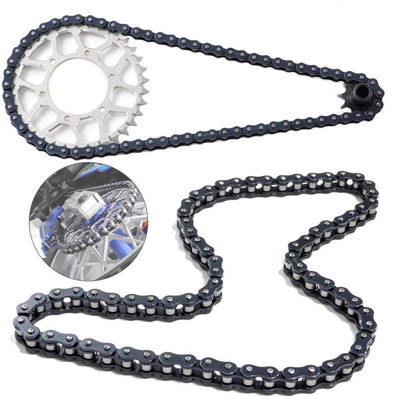 Losi Promoto Mx Motocicleta Manganês Steel Chain, 70 Rolo para LOSI 1/4, LOS262000