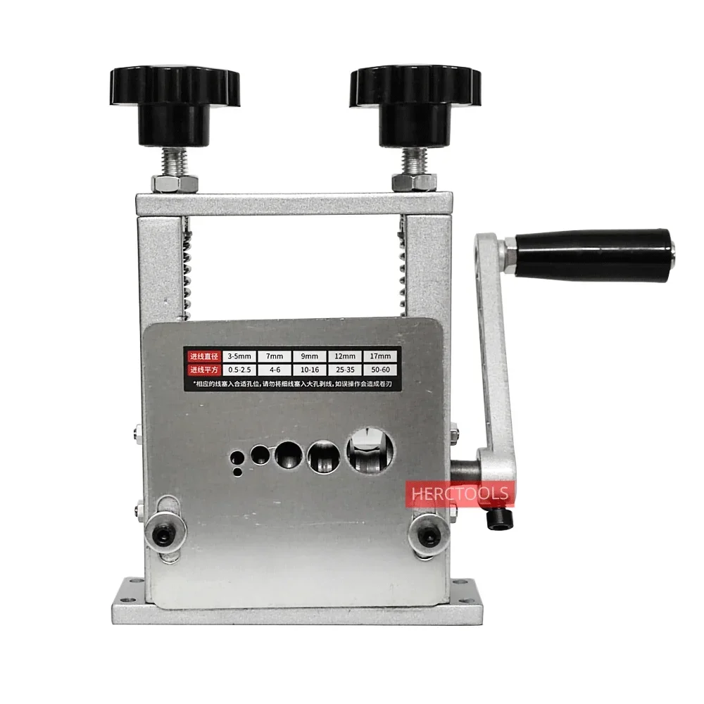 Porous Wire Stripping Machine Manual Automatic Scrap Copper Cable Wire Stripper High Efficiency Peeling Machine