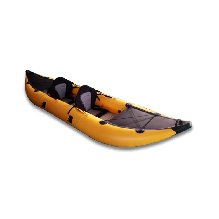 Inflatable canoe fishing drop stitch inflatable kayak 2 person