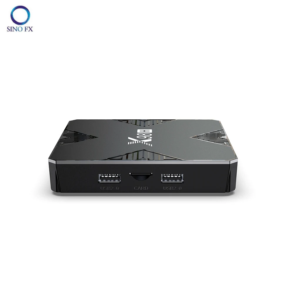 X98H Android 12.0 TV Box 4K Allwinner H618 4G 32G Dual WiFi مشغل الوسائط الذكية