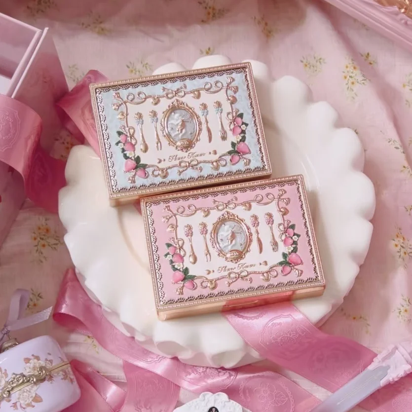 Flower Knows 10th Anniversary Limited Edition Eyeshadow DIY Palette 6-Compartment Mixed Palette Makeup Tool Shell Only