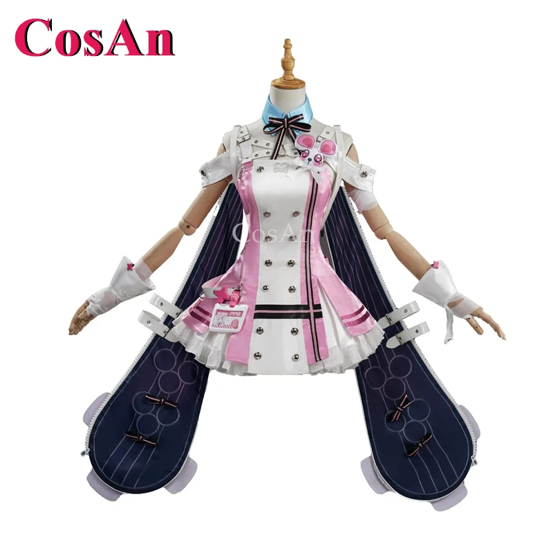 Disfraces de Cosplay de Chiz de Neverness To Everness de CosAn, Uniformes Dulces y Encantadores para Mujer, Ropa para Fiestas y Juegos de Rol, Nuevo